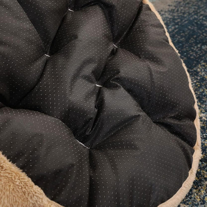 BearHug™ Calming Plush Pet Bed – Soft Washable Cuddler Nest